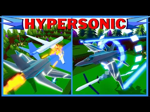 Destructive HYPERSONIC FIGHTER JET Build Trick!! In Build A Boat For Treasure ROBLOX
