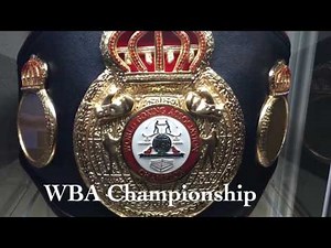 Boxing Belt Collection