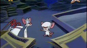 Pinky i Mózg S02E01 - Papierowy świat
