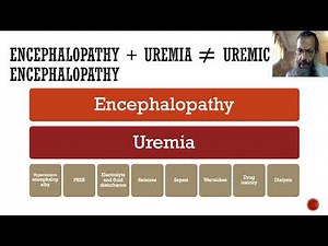 uremic encephalopathy (is urea a good marker??)