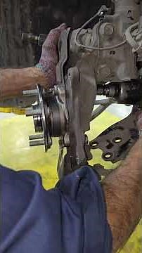 Toyota camry front wheel bearing replacement guide #automotive