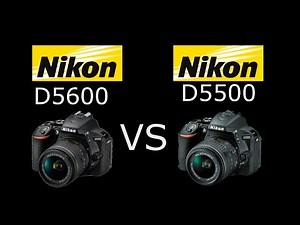 Nikon D5600 vs Nikon D5500 en Español | VS Digital