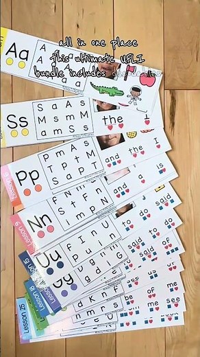 Ultimate UFLI Bundle for Kindergarten | Alphabet Lessons 1–34