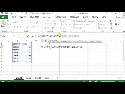 VLOOKUP Returns zero instead of #NA in Excel
