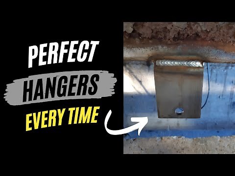 how to install trailer hangers perfect every time (tandem trailer hanger install)