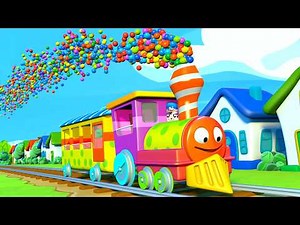 Learn Colors with the Color Train | Nursery Song for Kids – Panda Bo