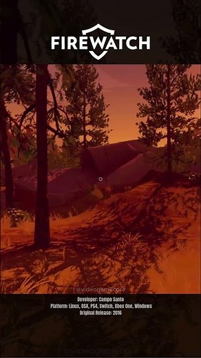 There's a critter out here | Firewatch