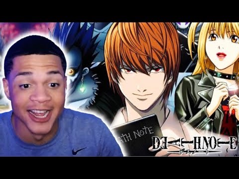 First Time Reacting to ALL DEATH NOTE OPENINGS & ENDINGS!!