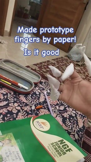 prototype fingers by paper