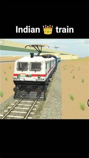 INDIAN TRAIN SIMULATOR 3D 👑 #indiantrainsimulator #gameplay #shots #viral