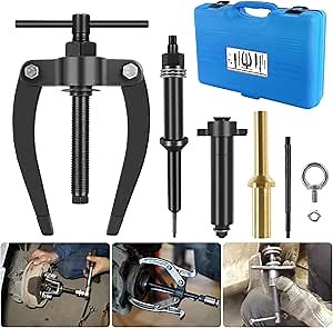 Injector Sleeve Nozzle Cup Tube Remover and Installer Tool Kit Compatible with Volvo Truck D11 D13 D16 Mack MP7 MP8 MP10 Engines Alternative to OEM 9986174 88800387 88800196