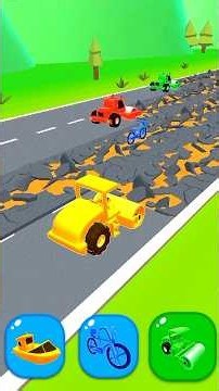 Roller transform Run Game 🚁🎯🎮