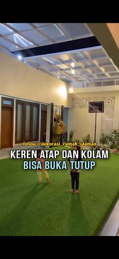 Inspirasi Kolam Renang Buka Tutup di Rumah