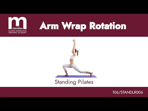 Pilates Arm Wrap Rotation | Rotation, Posture & Breath Control