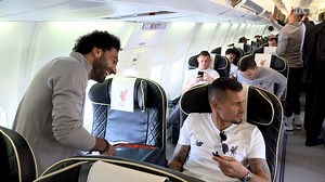 1.4M views · 12K reactions | Flight ✈️ Stadium walk ️ Press conference ️ Go behind-the-scenes with the Reds on their first day in Naples  | Liverpool FC | Facebook