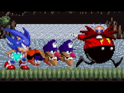 Sonic's New Weapon The Waluigi Launcher