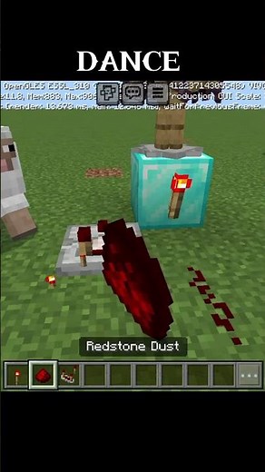Dance in Minecraft #viral #minecraft #shortvideos #gaming