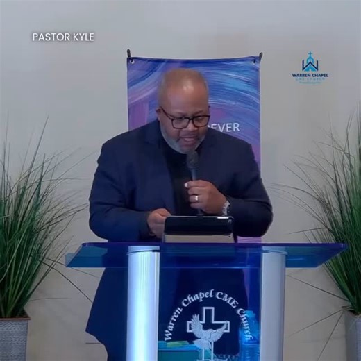 Pastor Kyle with a word. 🙌🏾 | Warren Chapel C.M.E Church of San Pedro
