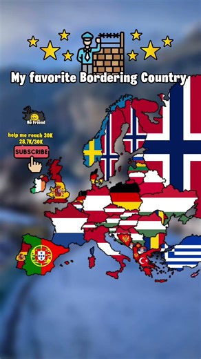 my favorite bordering country #geography #viral #edit #memes #funny #mapping #mapper #memes