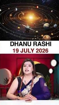 धनु राशिफल 19 जुलाई 2026 | Dhanu Rashi Horoscope