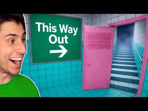 I FINALLY ESCAPED The World's Most Creepy Bathroom!