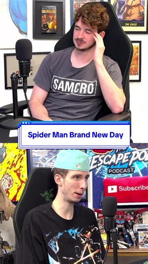 Is everyone excited for Spider Man Brand New Day? @The Escape Pod Podcast @hat guy 🦒 @Wafellow #theescapepodpodcast #theescapepodpatreon #tiktokfilmtvcompetition #spiderman #spidermanbrandnewday
