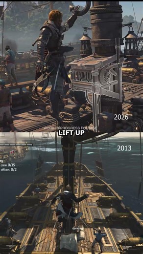 Lift Up Assassin Creed Black Flag Resynced Original #shorts #assassinscreed
