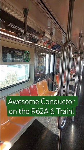 NYC Subway: Awesome Conductor on the R62A (6) Train