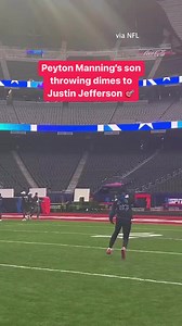 Marshall Manning has a cannon for an 11-year-old 🎯 | NFL on CBS