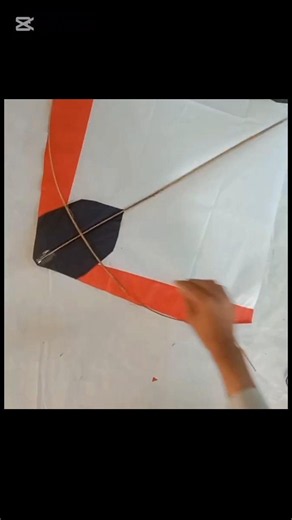 how to make a kite at home 🔥✔️#kitemakingathome