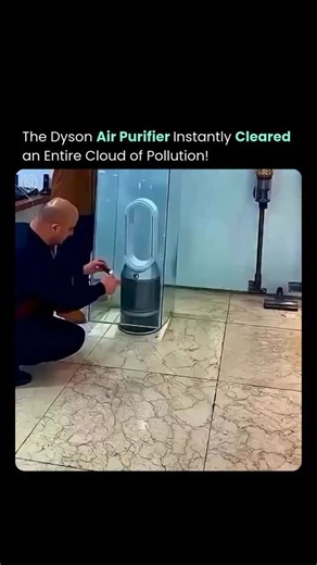 Nexvion AI on Instagram: "Dyson air purifiers demonstrate remarkable efficiency in removing airborne pollutants. In controlled tests, the device rapidly clears visible smoke from a confined space, showcasing its advanced filtration system that captures ultrafine particles, allergens, and odors. This powerful performance highlights Dyson's engineering focus on whole-room purification, utilizing sealed HEPA filters and strong air projection to maintain cleaner indoor air quality effectively. Sourc
