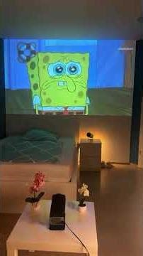 4K HY-320 Super Vision LED Projector 🔥 | Android Smart Projector | Portable Home Cinema 🎬