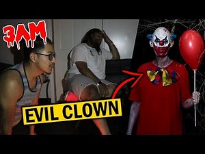 3AM CHALLENGE: WE SUMMONED A CRAZY CLOWN!!?!