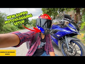 My New Gopro Hero 8 Motovlogging Setup😍🔥|Complete Detailed Video|