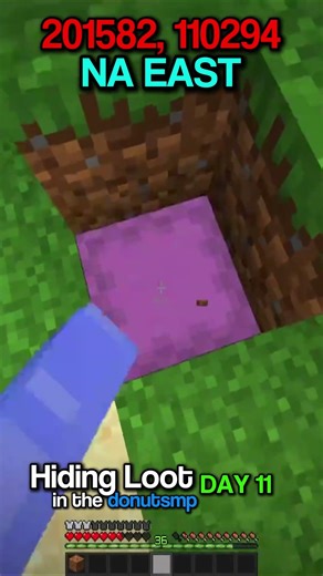 Hiding Loot In DonutSMP Day 11! #drdonutt #donuts #donutsmp #freeloot #euwest #europe #nawest #north