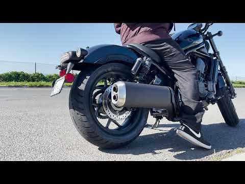 Honda Rebel 1100 DCT Raw Exhaust Sound.