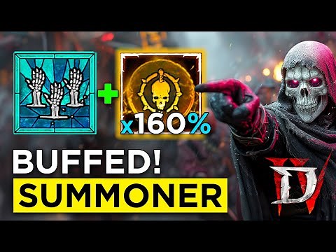 This is ILLEGAL! NEW Summoner Necromancer Build Guide Season 3 Diablo 4!