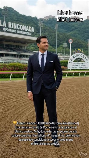 🏇 JORNADA DE GALA EN LA RINCONADA - DOMINGO 17 DE MAYO 🏆Evento Principal: XXIII Clásico Gustavo Ávila (Grado I) Esta semana el óvalo de Coche se viste de gala con el Clásico Gustavo Ávila, donde destacan yeguas de alto calibre como Fast Sensations y Princesa Fina, quienes han demostrado condiciones excepcionales en sus entrenamientos previos. 📊Análisis de Carreras Clave: 1ra Carrera (1100m): Además de los favoritos, el ejemplar Gran Manuel (1) aparece bien posicionado en el rating tras sus re