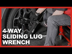 Tackle nearly any lug with one simple, collapsable lug wrench 🛞 ARES 70092 4-Way Sliding Lug Wrench