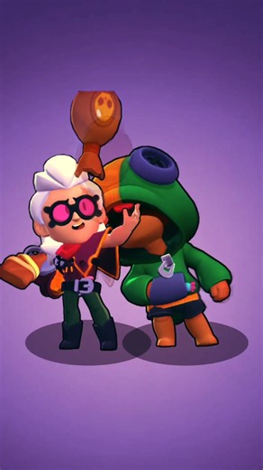 Sam got betrayed! 😭 #brawlstars #leon kissing story.