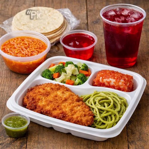 🍗🍝 Menú de mañana — recoge tu pedido mañana (se levanta hoy): 🍽️ Menú casero completo — $15 para este lunes Incluye: 🥣 sopa de fideo 🍗 milanesa empanizada 🍝 espagueti verde 🥦 verduras 🌮 tortillas 🍮 gelatina 🥤 agua natural 🌶️ salsa Sabor casero, ingredientes frescos y porciones generosas. ¡Reserva ya! 📲🛎️ #FoodTok #ComidaCasera #LunchTok #ComidaParaHoy #Milanesa