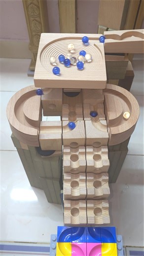 one one two satisfying Rainbow Beads funnel #satisfying #funnel