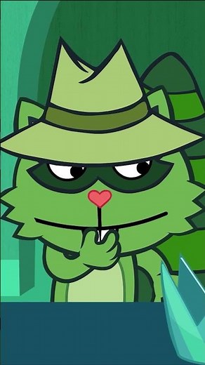 Raccoon tricks... #animation #htf #happytreefriends