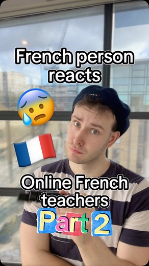 41K views · 803 reactions | French person reacts to… online French teachers again  #French #LearnFrench #Humour #Paris | Chase In French | Facebook