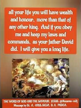 THE KING SOLOMON ASKED GOD THIS AND GOD GAVE THIS? #ancientprophecy #therevelation #solomons #pray