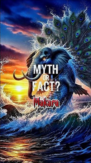 Makara: The Mythical Guardian of Sacred Gates #Makara #Mythology #Legend #AncientMystery