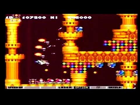 Parodius Da (Super Famicom) - 1 Death (1cc)
