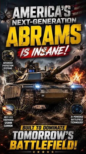 🔥 America's Next-Generation Abrams Tank is INSANE! 🇺🇸💥 M1E3 Abrams | The Future of U.S. Army Tanks 🚀