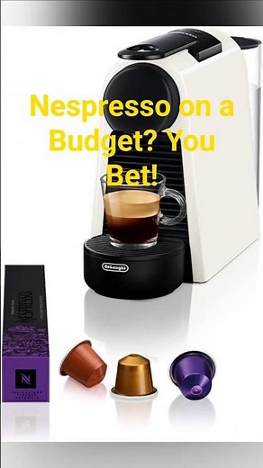 Small Size, Big Flavor: DeLonghi Nespresso Essenza Mini! ☕✨