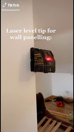 DIY Wall Panelling Tips with Laser Level for Home Decor